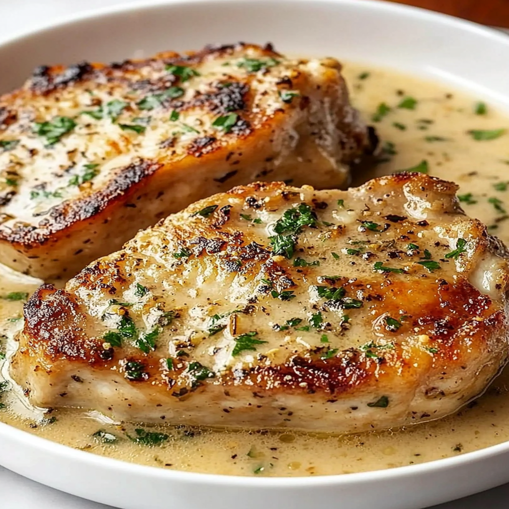 Savory Garlic Parmesan Pork Chops: Easy Family Recipe!