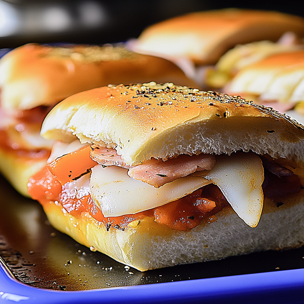 Irresistible Hot Italian Sub Sliders for Game Day Fun