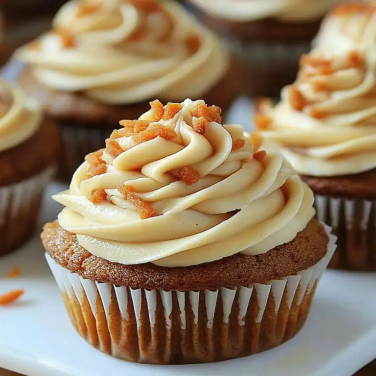 Irresistible Carrot Cupcakes: Sweet & Spiced Delight