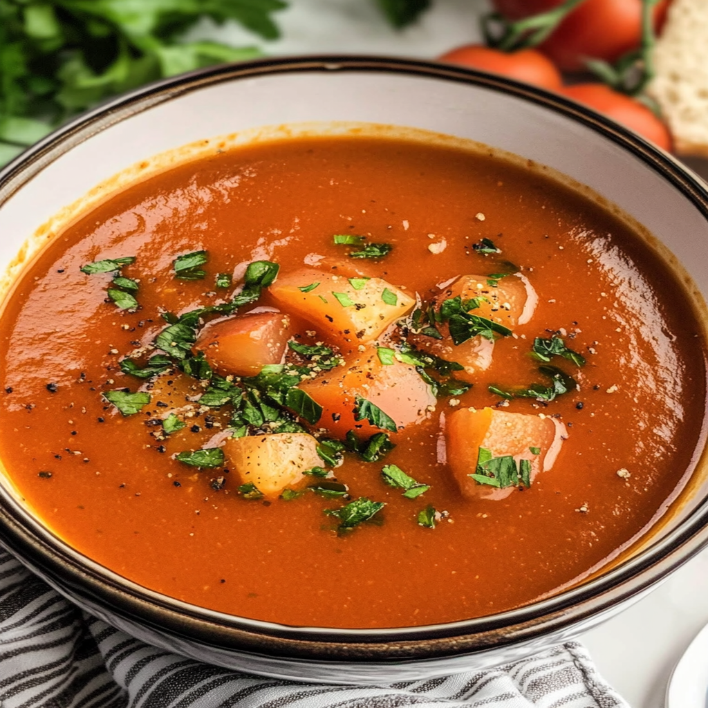 Cozy Slow Cooker Tomato Soup Recipe for Ultimate Comfort