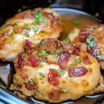 Irresistible Slow Cooker Bacon Brown Sugar Garlic Chicken