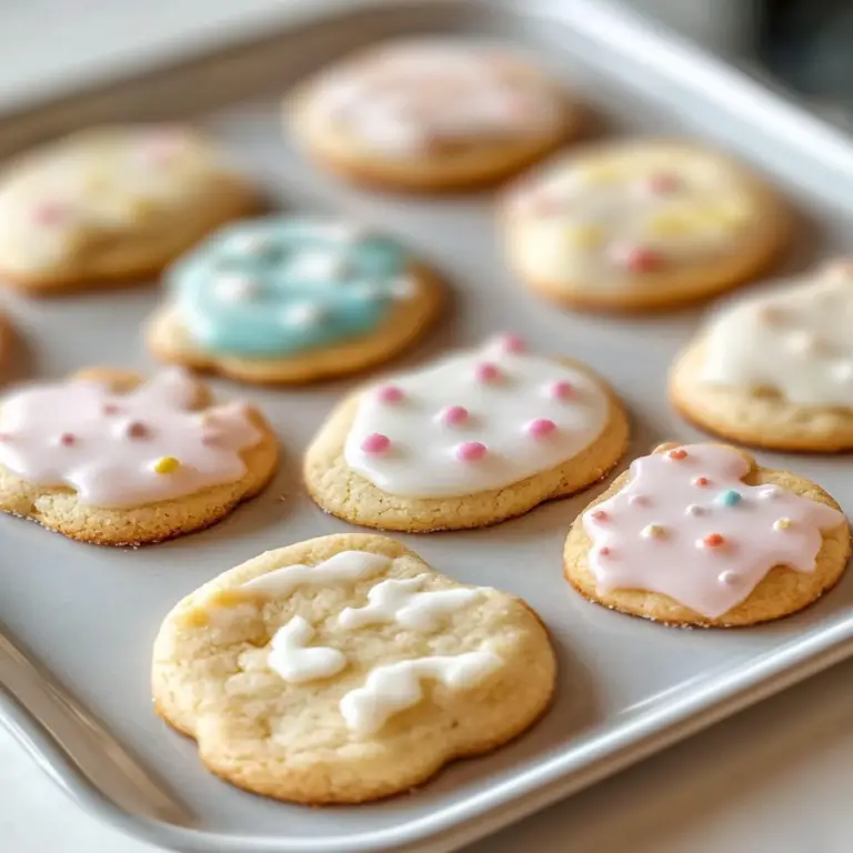 Irresistible Sugar Cookies: Soft & Chewy Recipe Delight