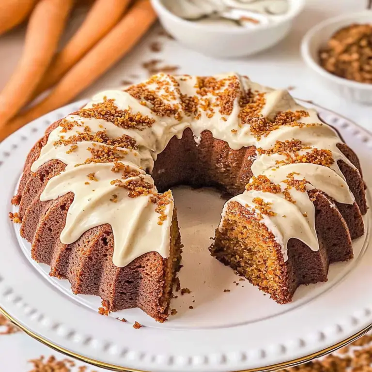 Irresistible Carrot Bundt Cake Recipe for Sunday Treats