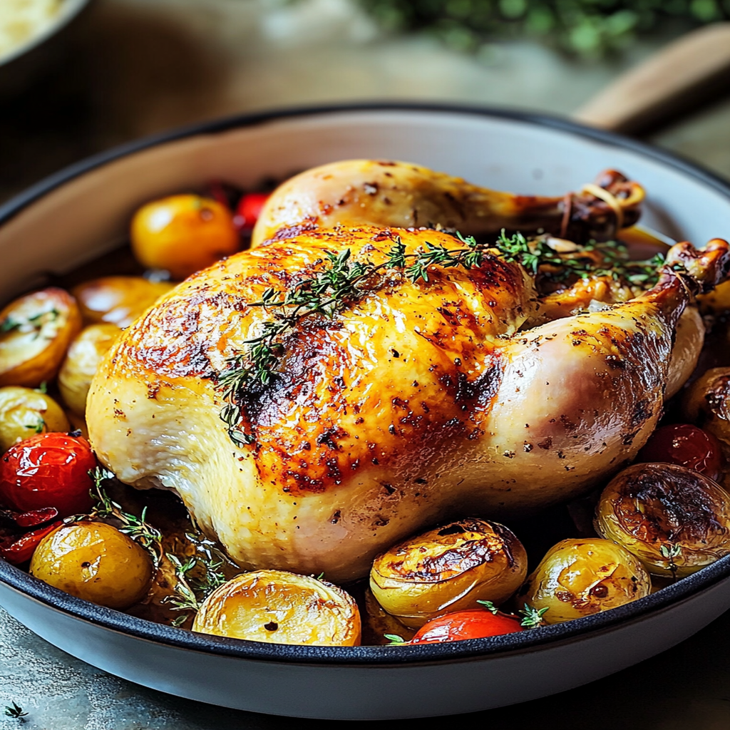 Irresistible Oven-Roasted Chicken Recipe for Comfort Food