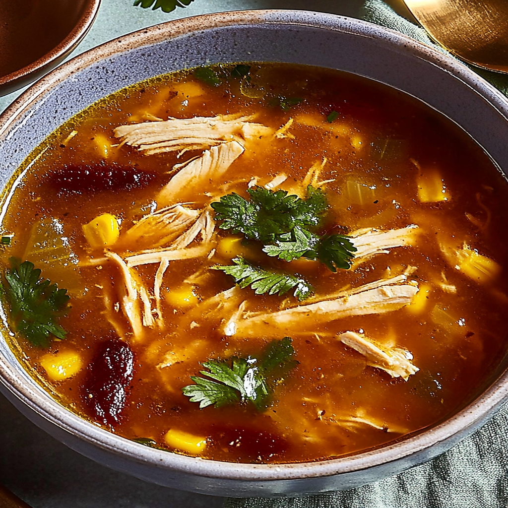 Cozy Slow Cooker Chicken Tortilla Soup Recipe Delight