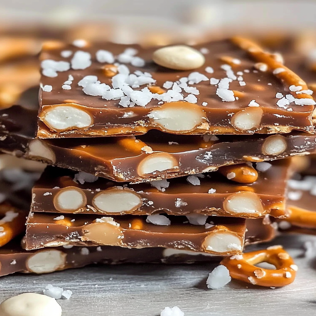 The Best Salted Caramel Pretzel Bark Recipe You’ll Love