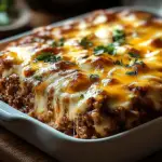 Ultimate Cheesy Meatloaf Bake: Comfort Food Delight