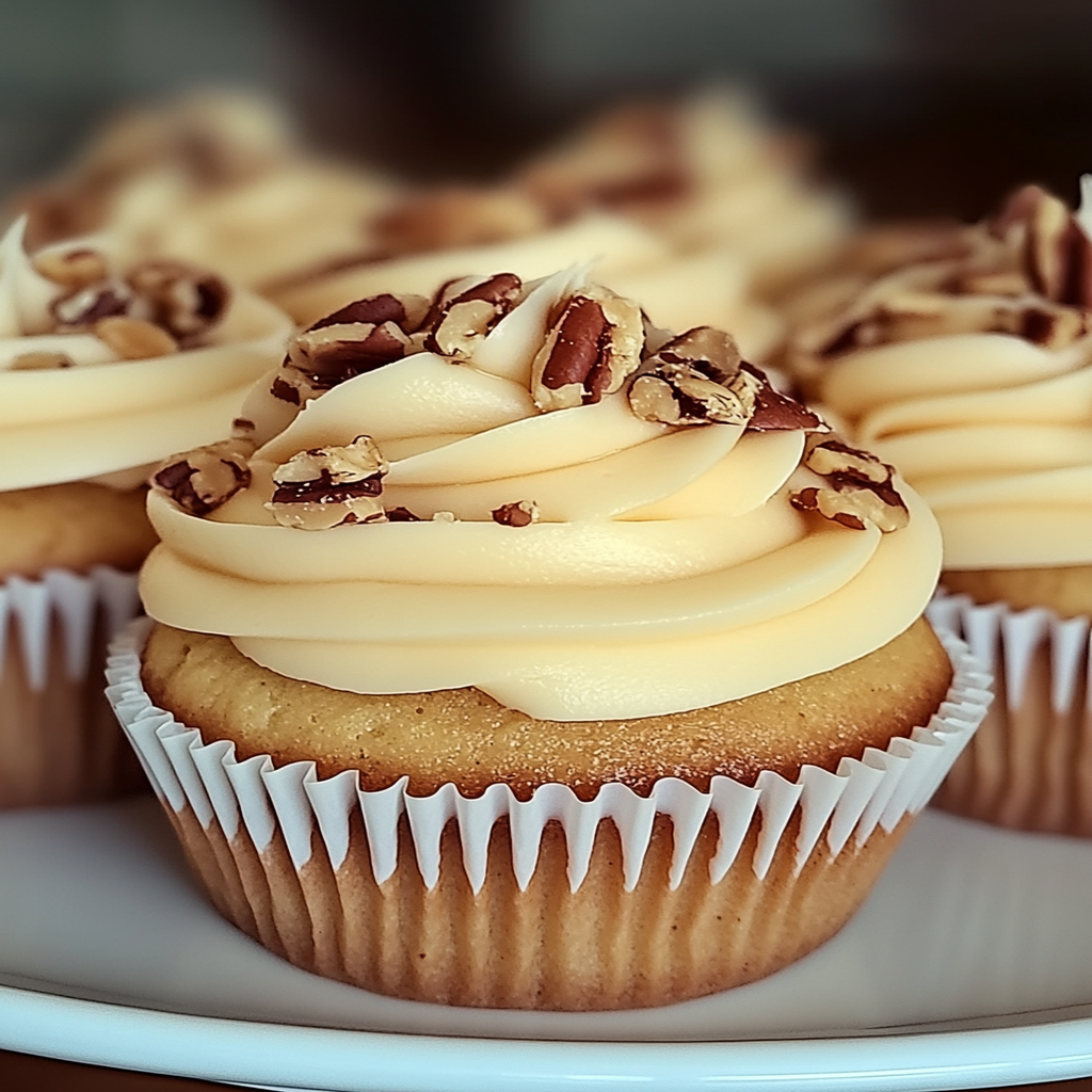Butter Pecan Cupcakes