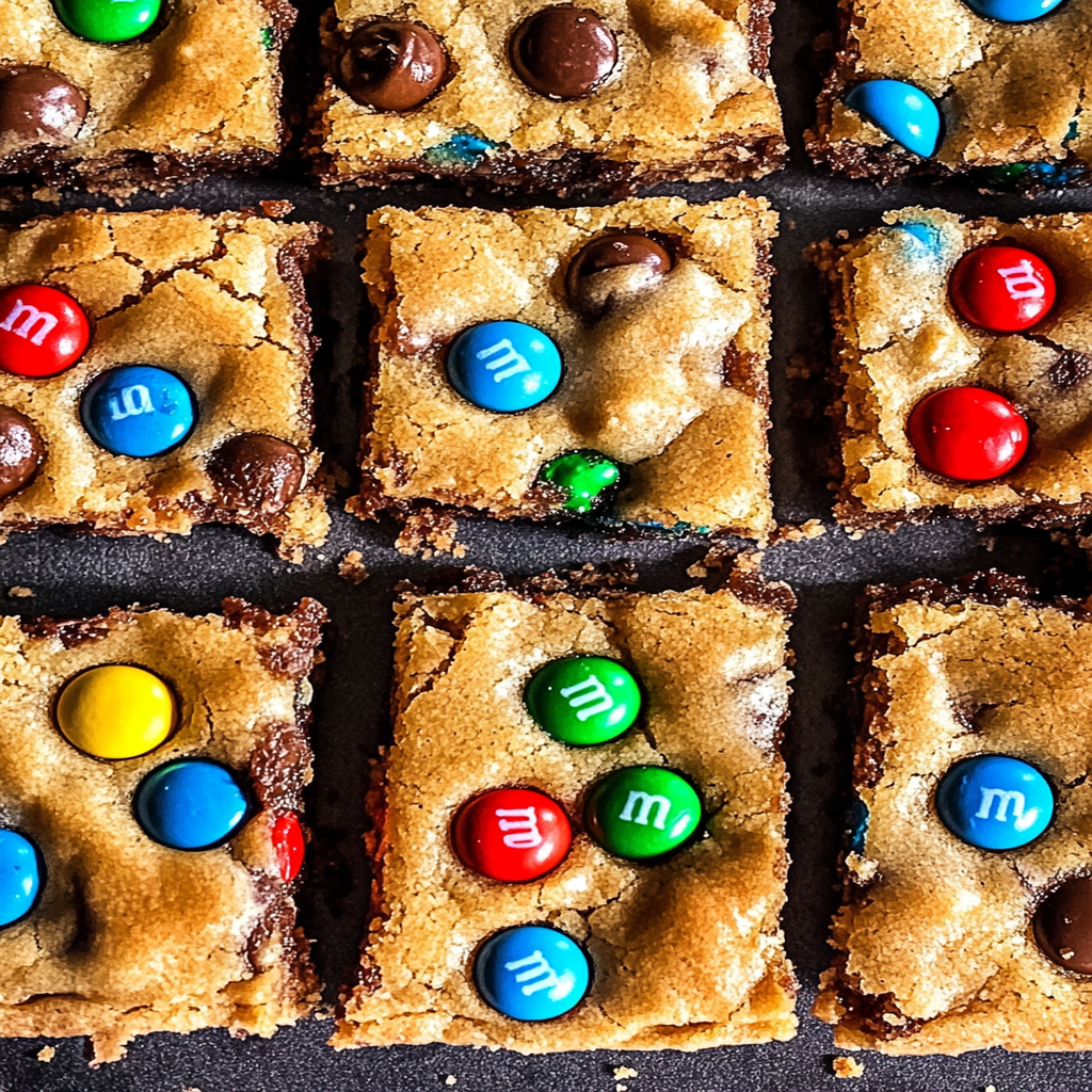 Irresistible Classic M&M Cookie Bars Recipe You’ll Love