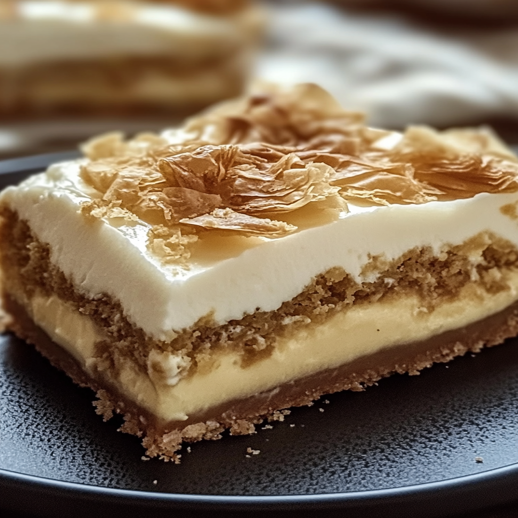 Indulge in Creamy Baklava Cheesecake Delight