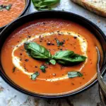 Creamy Tomato Basil Soup: A Cozy Comfort Food Delight
