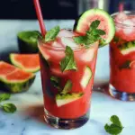 Refreshing Fresh Watermelon Mojito Recipe for Summer Sips