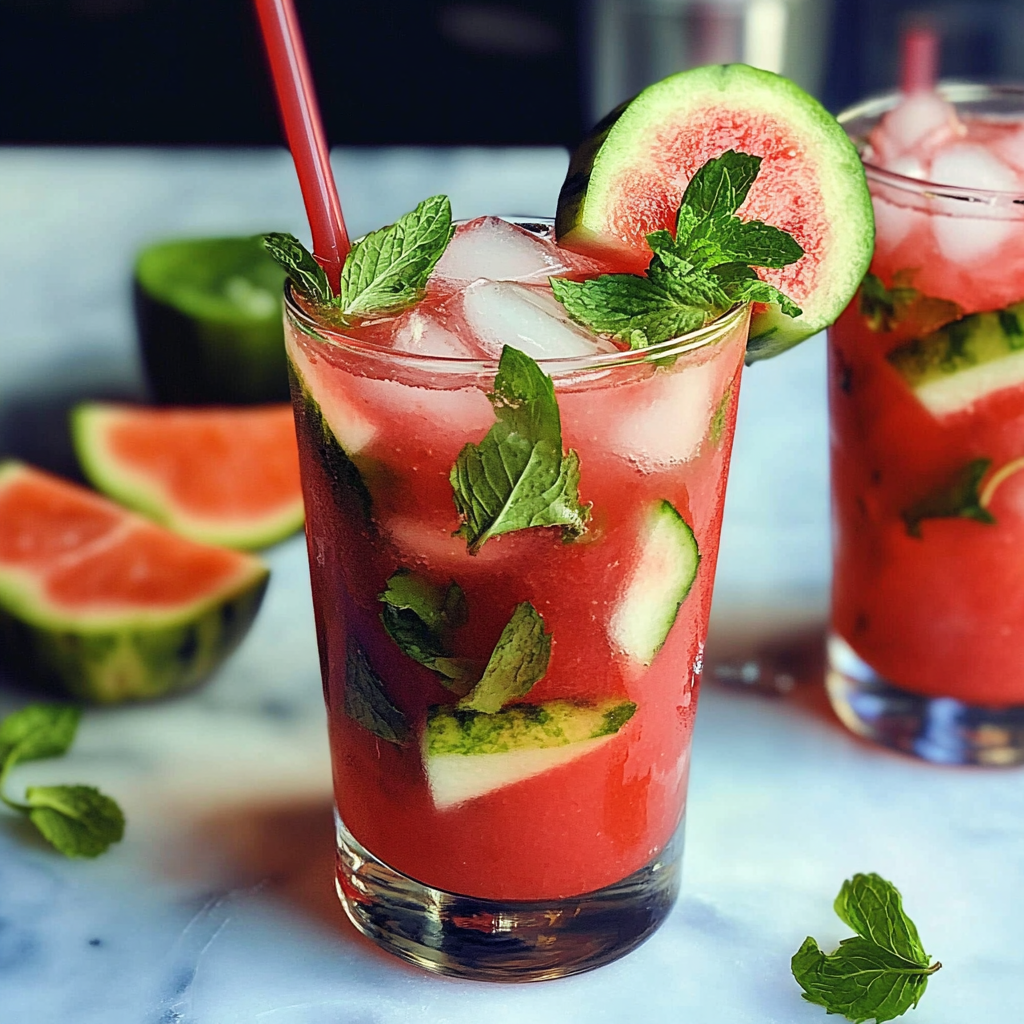 Refreshing Fresh Watermelon Mojito Recipe for Summer Sips