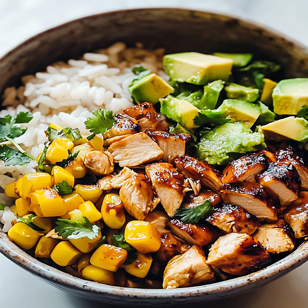 Irresistible Honey Chipotle Chicken Rice Bowls Recipe