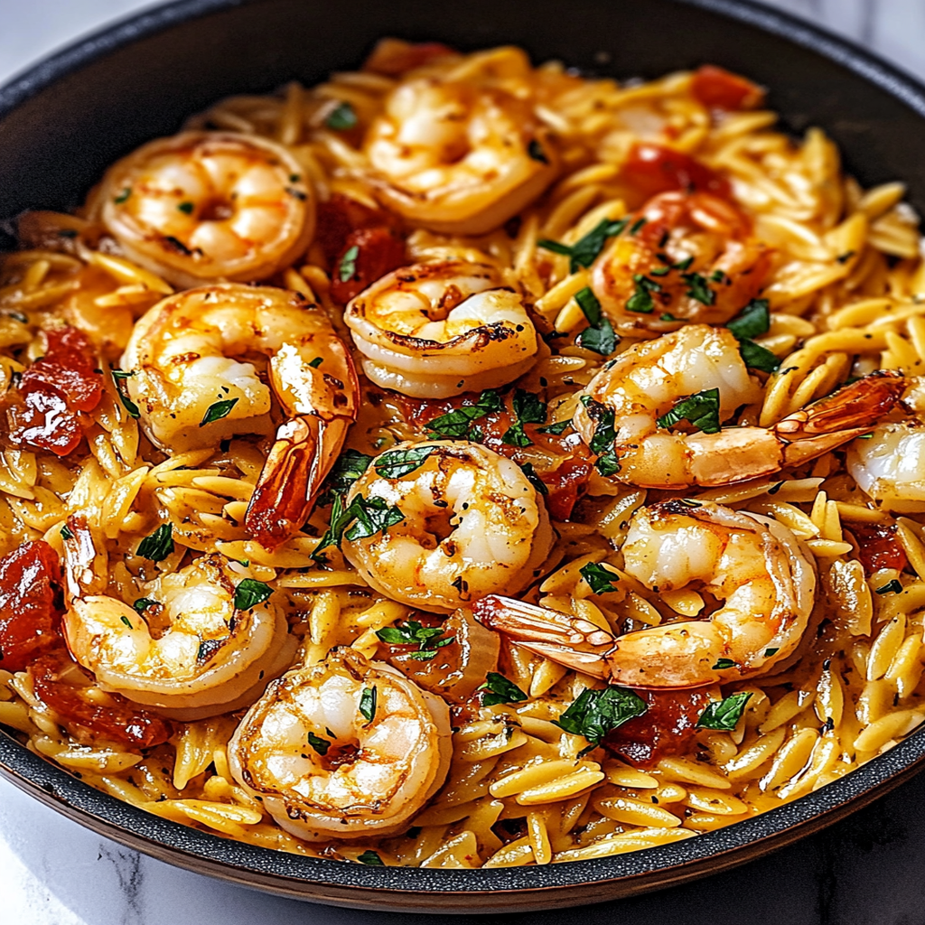 Irresistible One Pot Marry Me Shrimp and Orzo Pasta Recipe