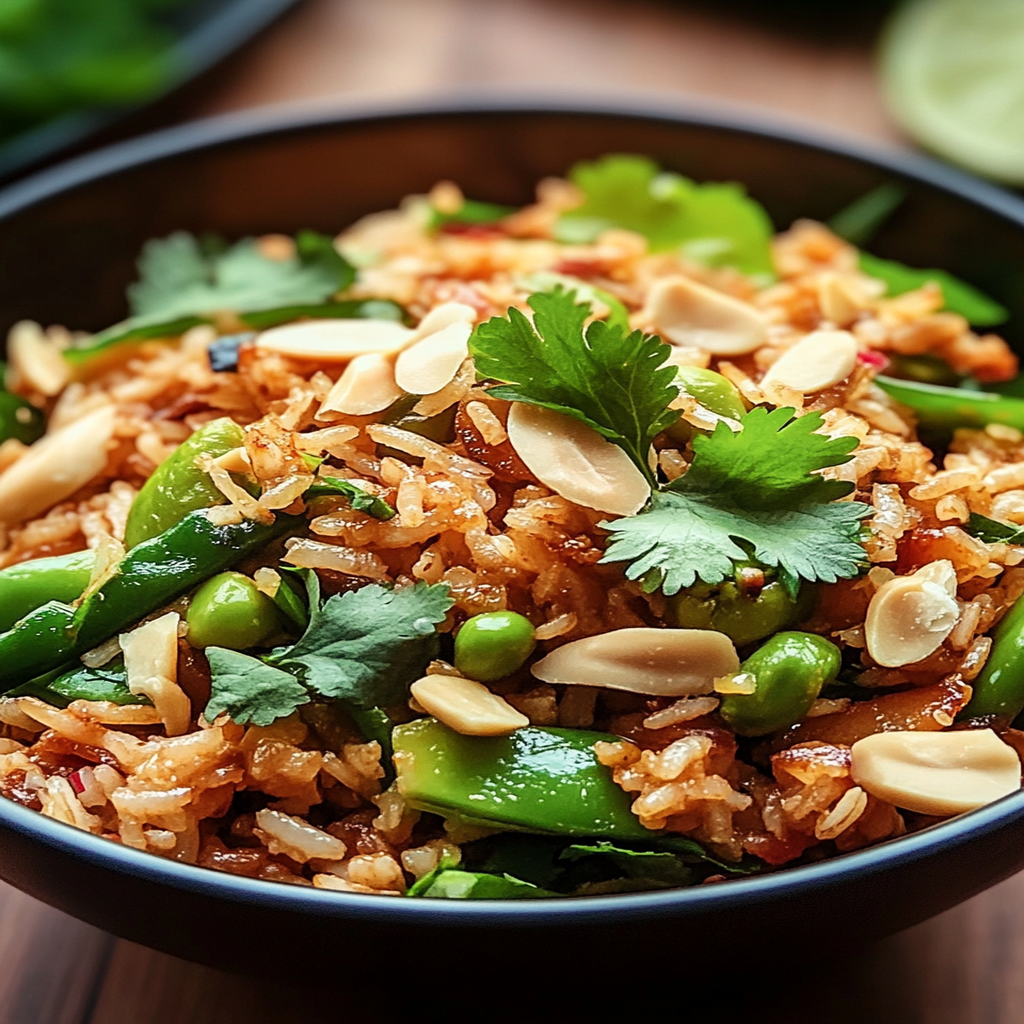 Irresistible Satay Crispy Rice Salad Recipe You’ll Love