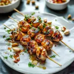 Irresistible Honey Garlic Chicken Skewers Recipe