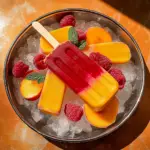 Refreshing Raspberry Peach Popsicles Recipe for Summer Bliss