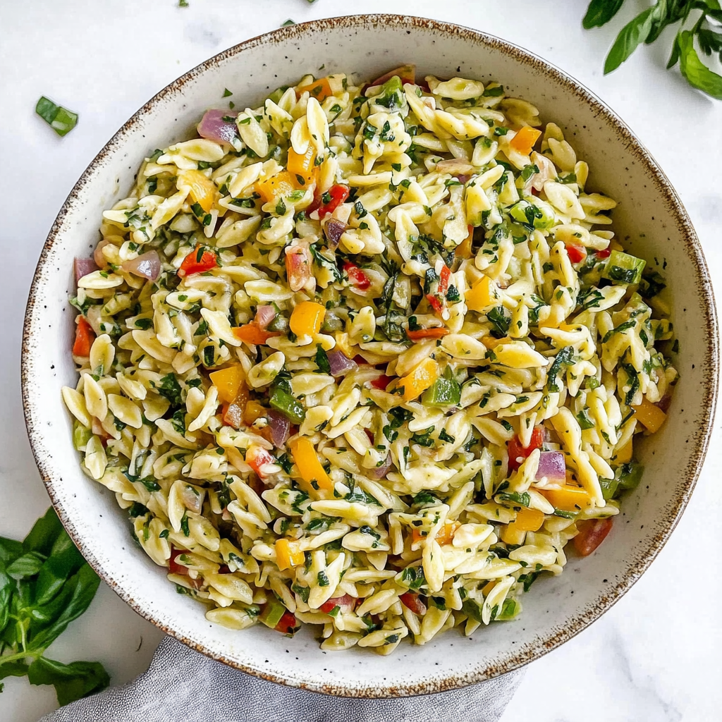 Delightful Healthy Orzo Recipe for a Mediterranean Feast