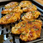 Crispy Air Fryer Honey Butter Garlic Chicken Tenders