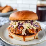 Irresistible BBQ Chicken Sandwich with Coleslaw Recipe