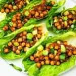 Flavorful Crispy Chickpea Lettuce Wraps in 15 Minutes