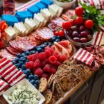 4th of July Charcuterie Board: Festive & Flavorful Delight