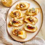 Delightful Apple and Brie Crostini with Honey Drizzle
