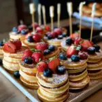 Irresistible Back-to-School Mini Pancake Stacks Recipe