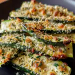 Irresistible Baked Parmesan-Herb Zucchini Recipe