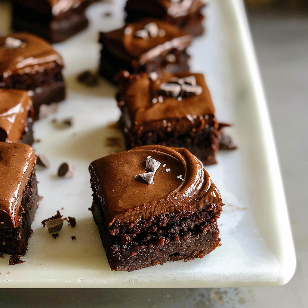 Irresistible Brownie Petit Fours for Chocolate Lovers