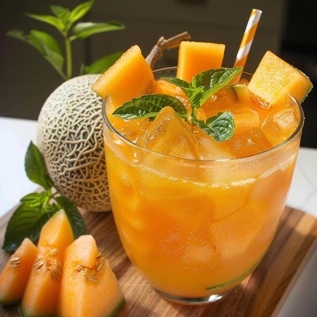 Refreshing Cantaloupe Agua Fresca Recipe for Summer Bliss