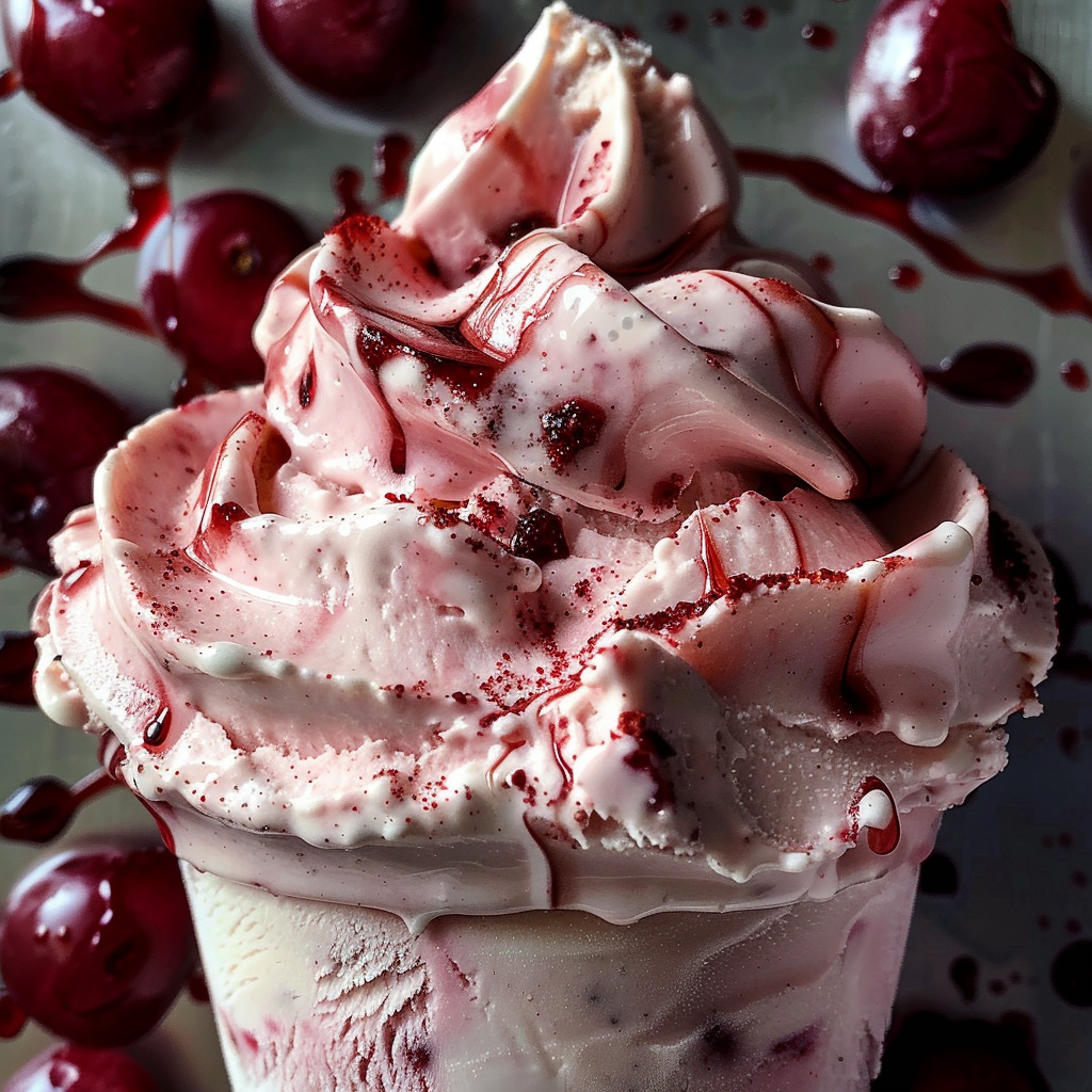 Irresistible Cherry Cheesecake Ice Cream Recipe Delight