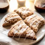 Irresistible Cinnamon Apple Scones with Vanilla Glaze Recipe