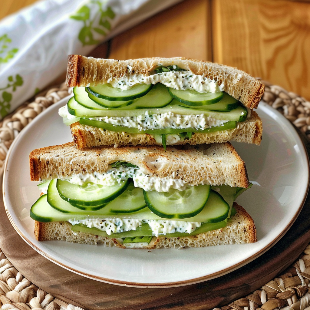 Cucumber Sandwiches for Hot Days