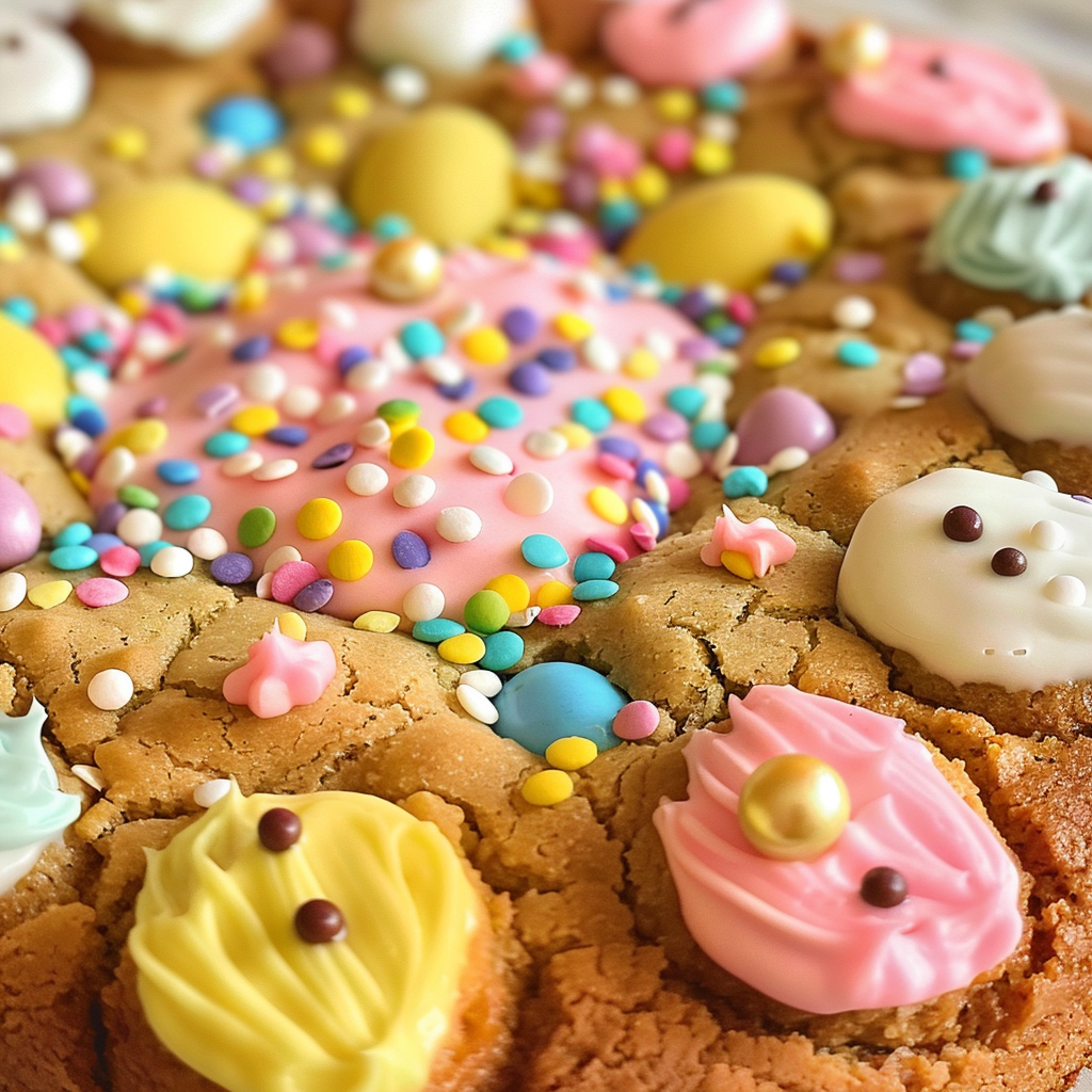 Delightful Easter Cookie Cake Recipe for Festive Celebrations