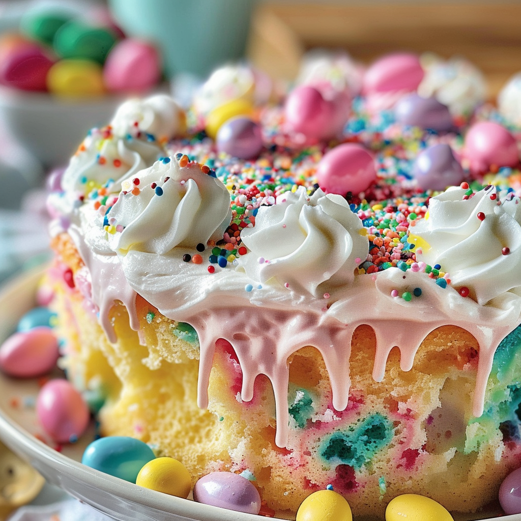 Easter Poke Cake