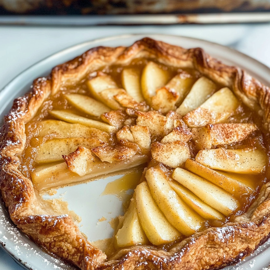 Delightful Easy Apple Galette with Rustic Crust Recipe