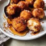 Irresistible Fried Goat Cheese Balls with Spicy Honey