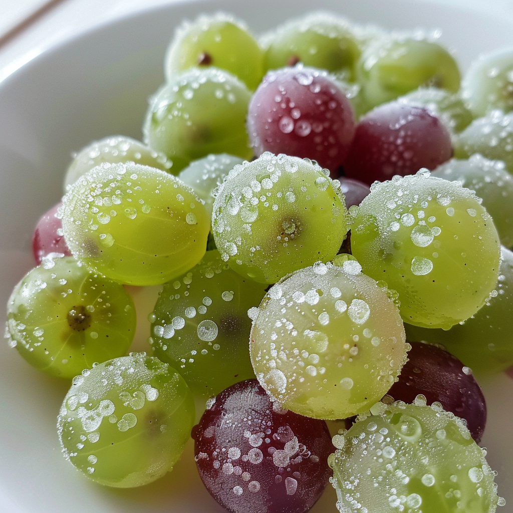 Frozen Grapes for Poolside Munching