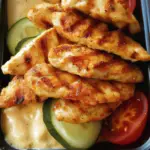 Delicious Lunch Box Grilled Chicken Strips Recipe