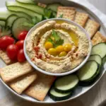 Transform Your Lunch with Hummus and Crackers Delight