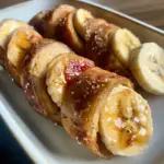 Delicious Lunch Box Peanut Butter Banana Roll-Ups Recipe