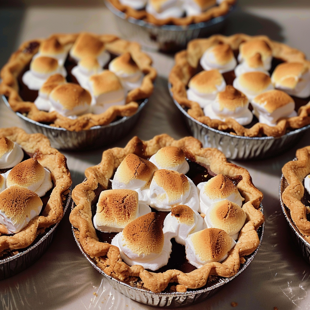 Irresistible Mini S’mores Pies: A Bite-Sized Delight