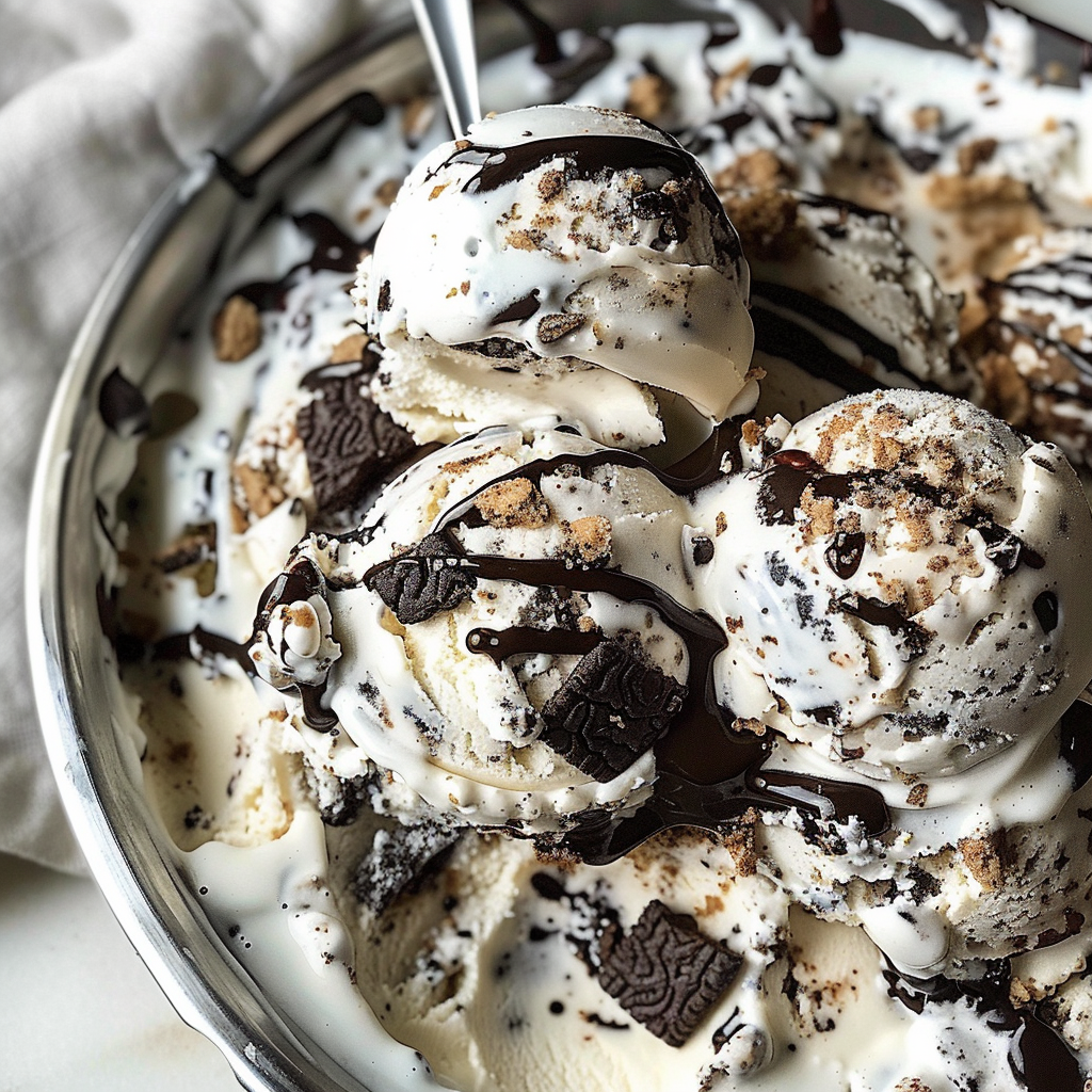 Indulge in No Churn Cookies and Cream Ice Cream Delight