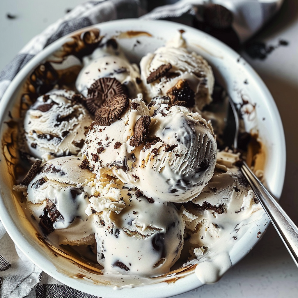 Indulge in No Churn Cookies and Cream Ice Cream Delight