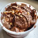 Indulge in Creamy Rocky Road Ice Cream Delight