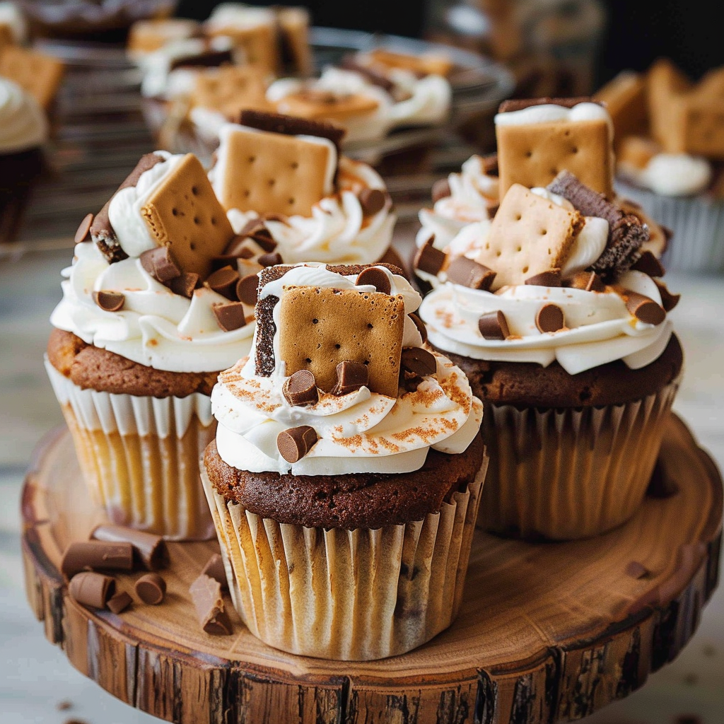 Irresistible S’mores Cupcakes: A Campfire Delight