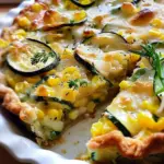 Delightful Sweet Corn and Zucchini Pie Recipe to Savor