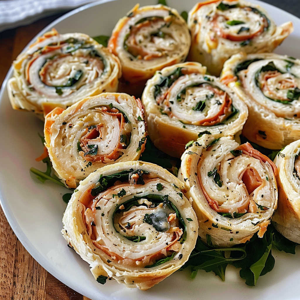 Flavorful Turkey Pinwheels for Easy Pool Food Delight